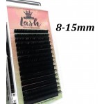 Gene false fir cu fir Premium Mink Russian Lash, D/0.10 de 8-15mm